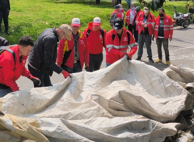 Con operativo interinstitucional transformamos punto crítico de la Calle 11 Sur en el barrio Restrepo