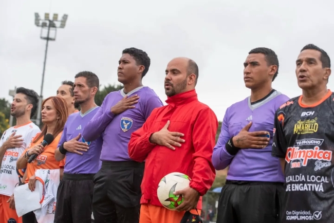 Alcalde Victor Hugo Huertas previo al partido de las estrellas