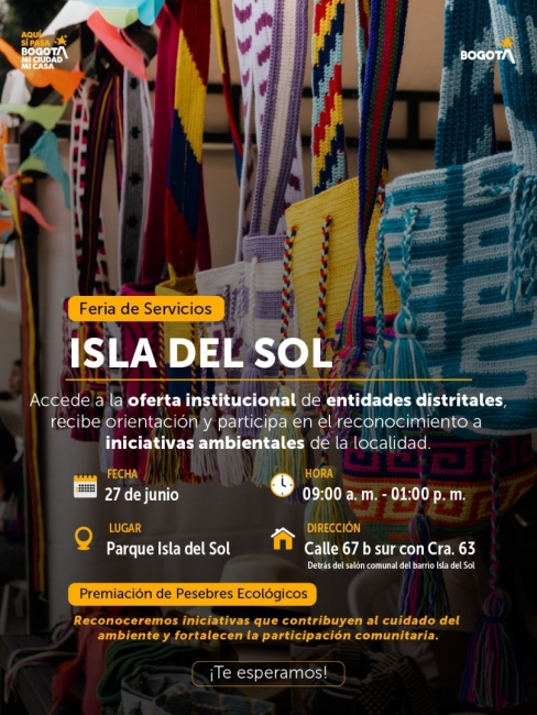 Feria de Servicios y reconocimiento ambiental en Isla del Sol  