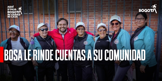 Rendición de cuentas de la Alcaldía Local de Bosa 2025