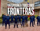 Integrantes de equipo de rescate en Venezuela