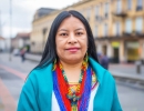 Foto de Carmen Chindoy sonriendo