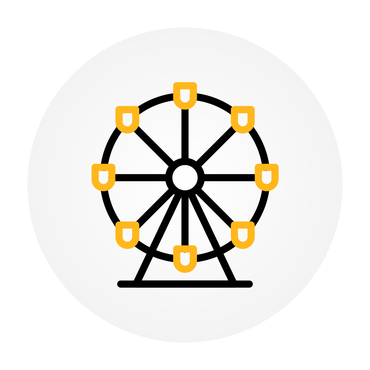 Ícono parques de diversiones