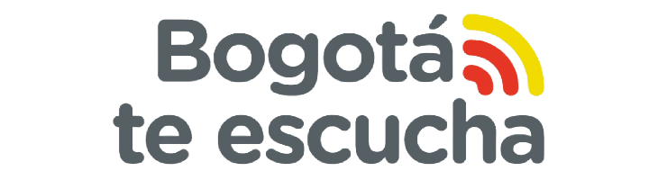 Botón que llega al portal Bogotá te escucha