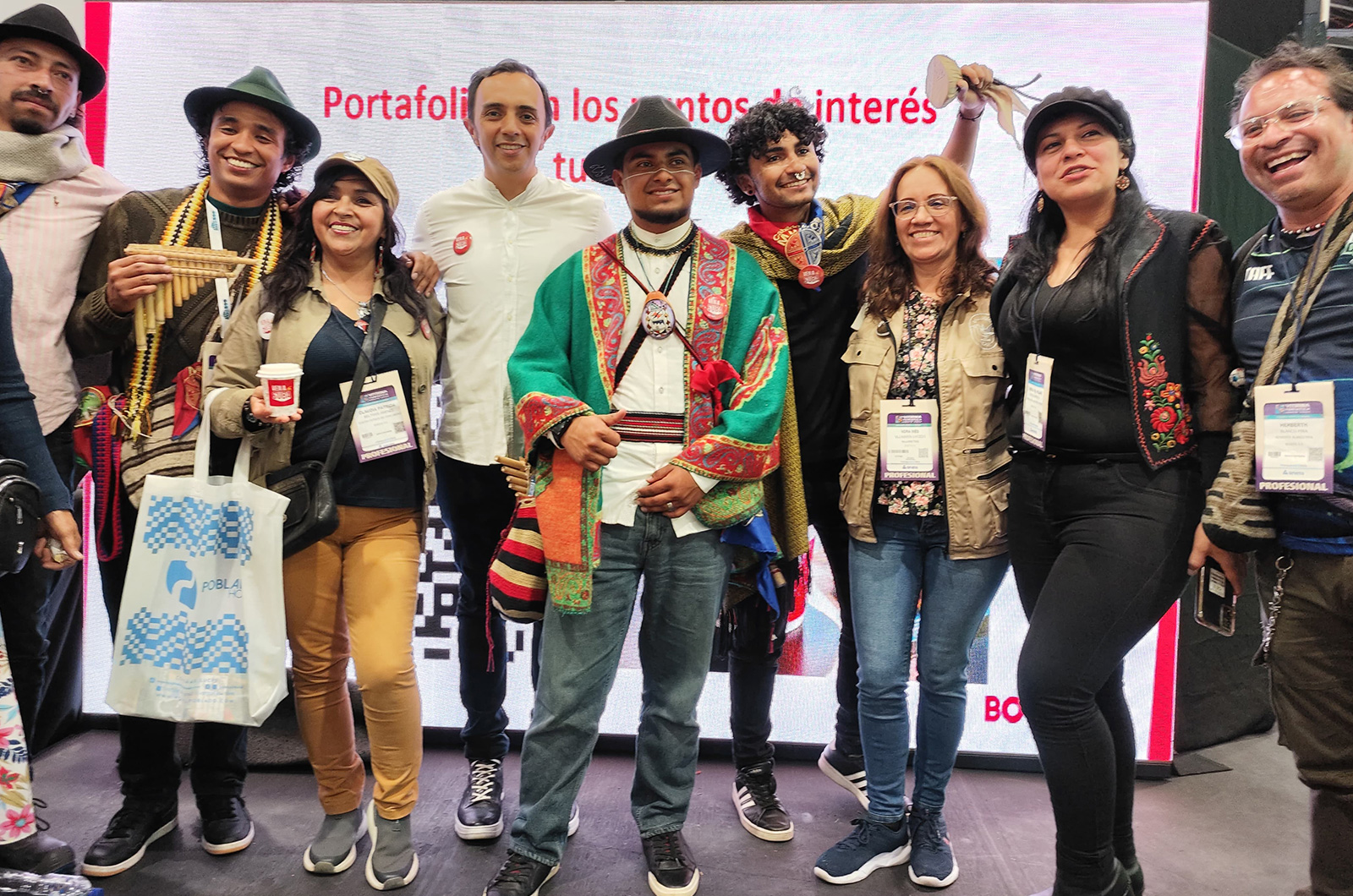 Foto de algiunas(os) participantes de Suba