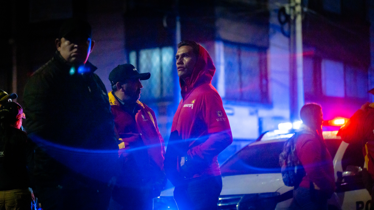 Foto en operativo de noche