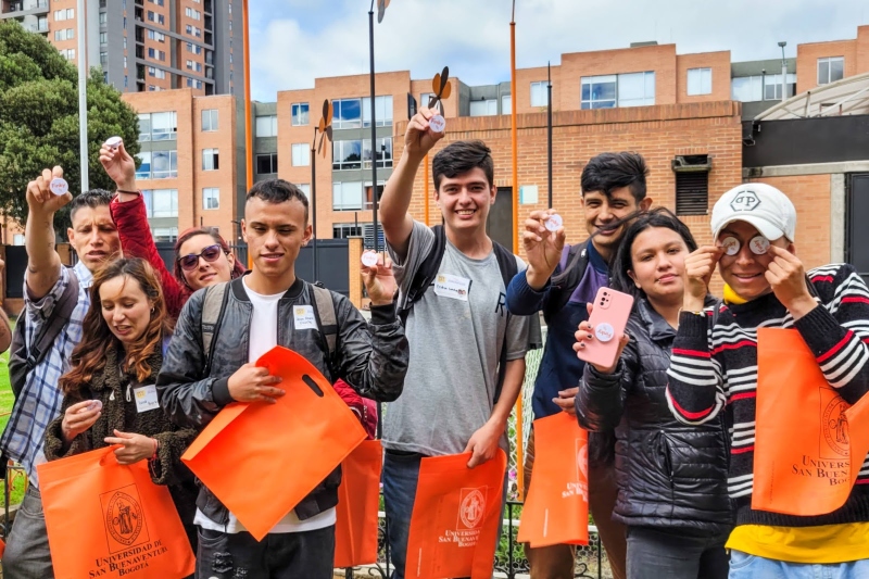 Foto de los participantes por la localidad de Usaquén