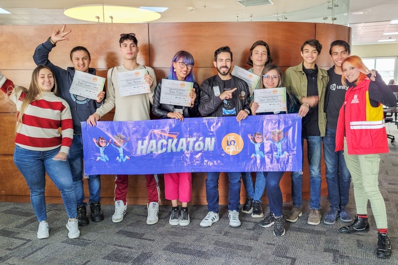 Foto de los participantes por la localidad de La Candelaria