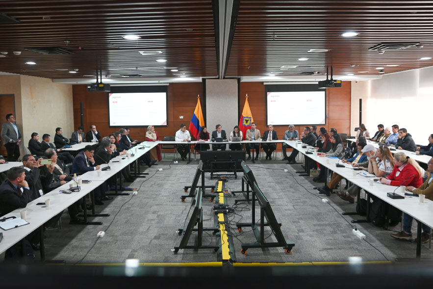 Foto panoramica del evento