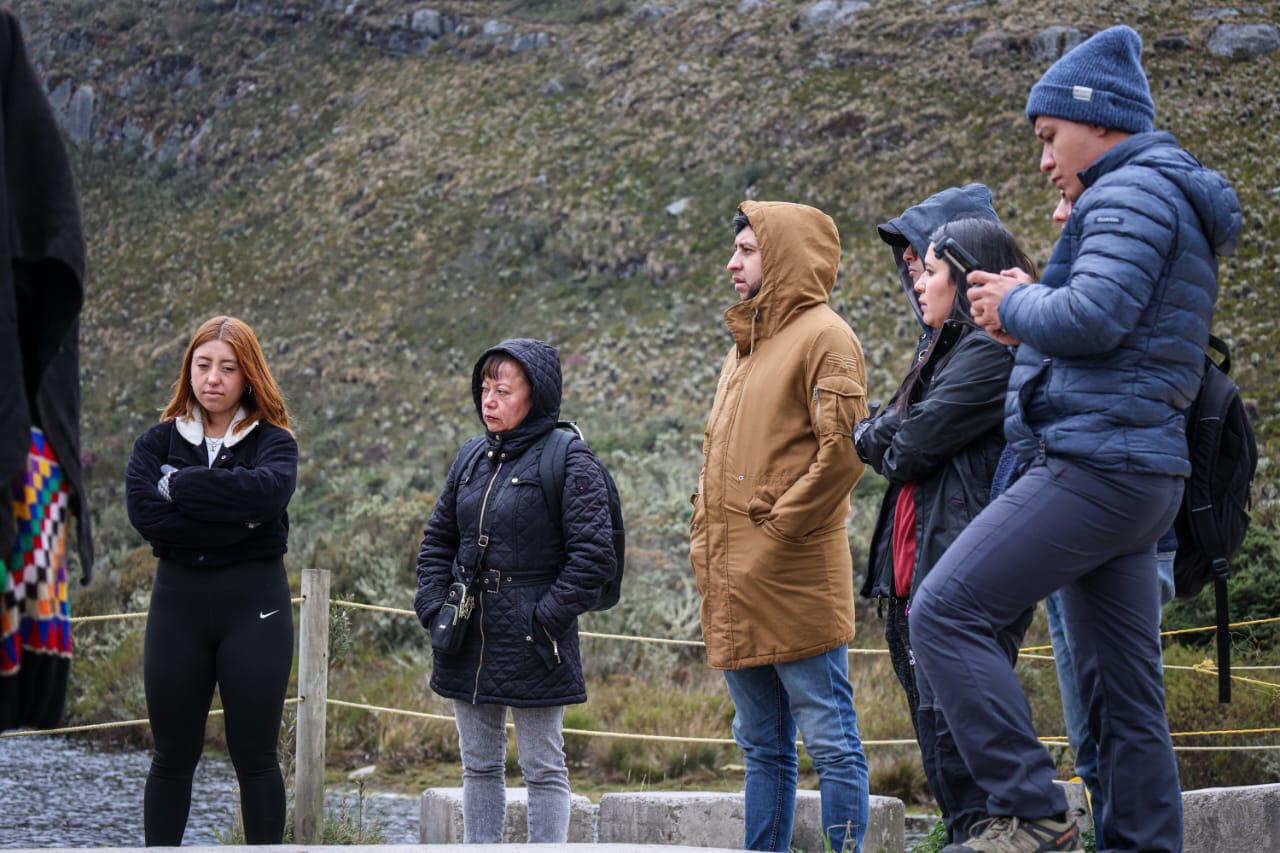 Foto de jovenes en Sumapaz
