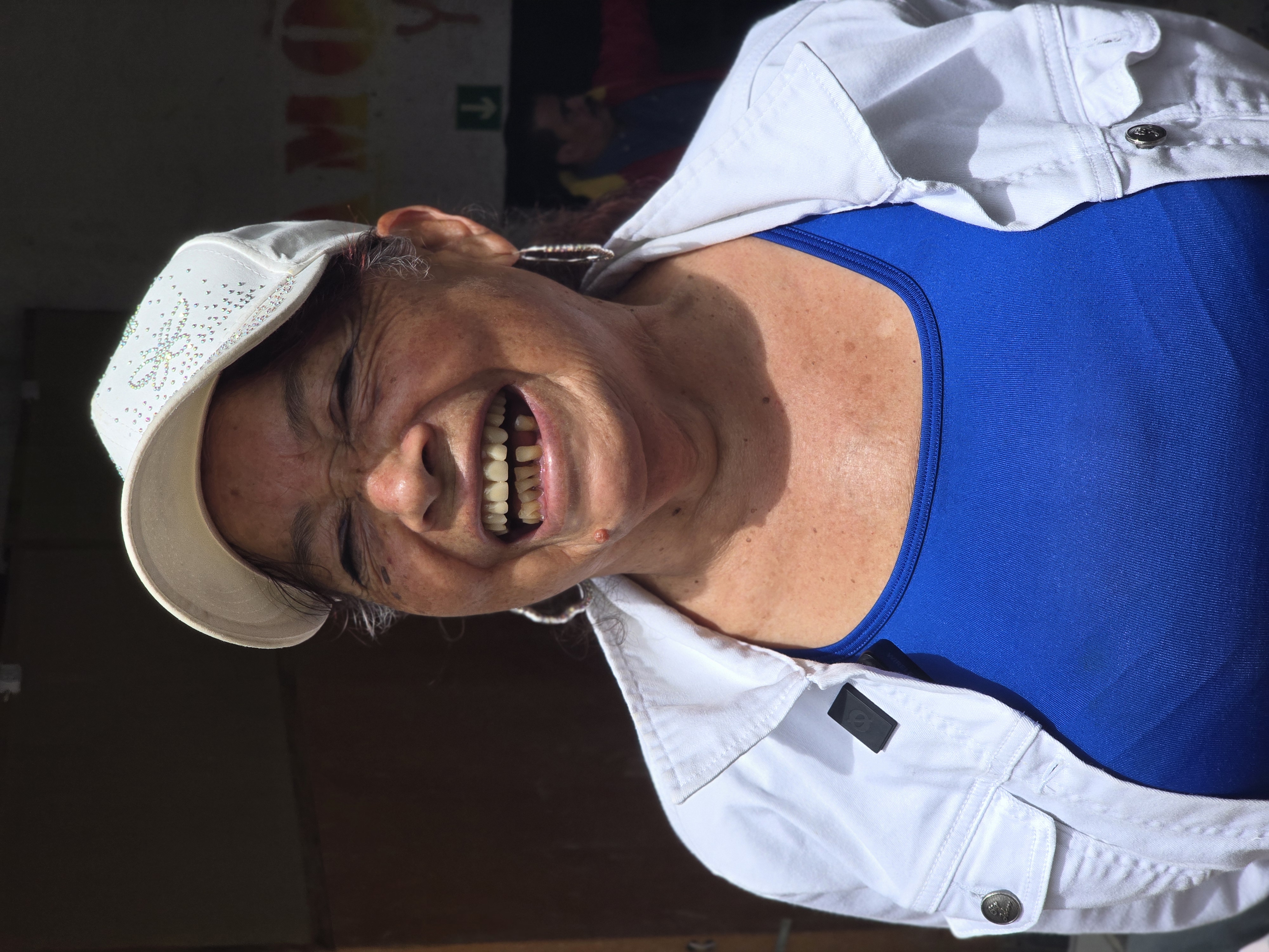 Anita Suárez, líder comunitaria.