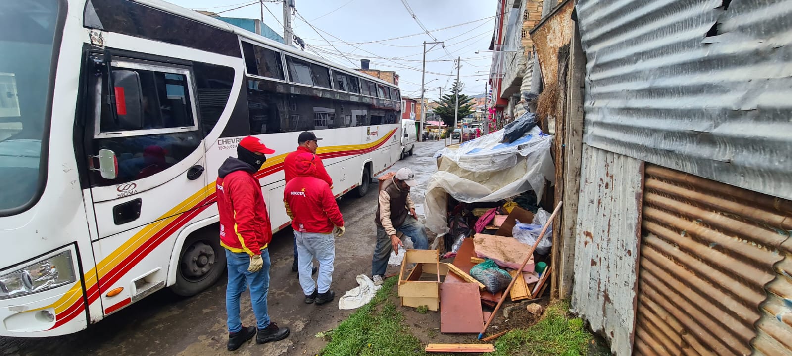 recuperación de espacio público en Usme