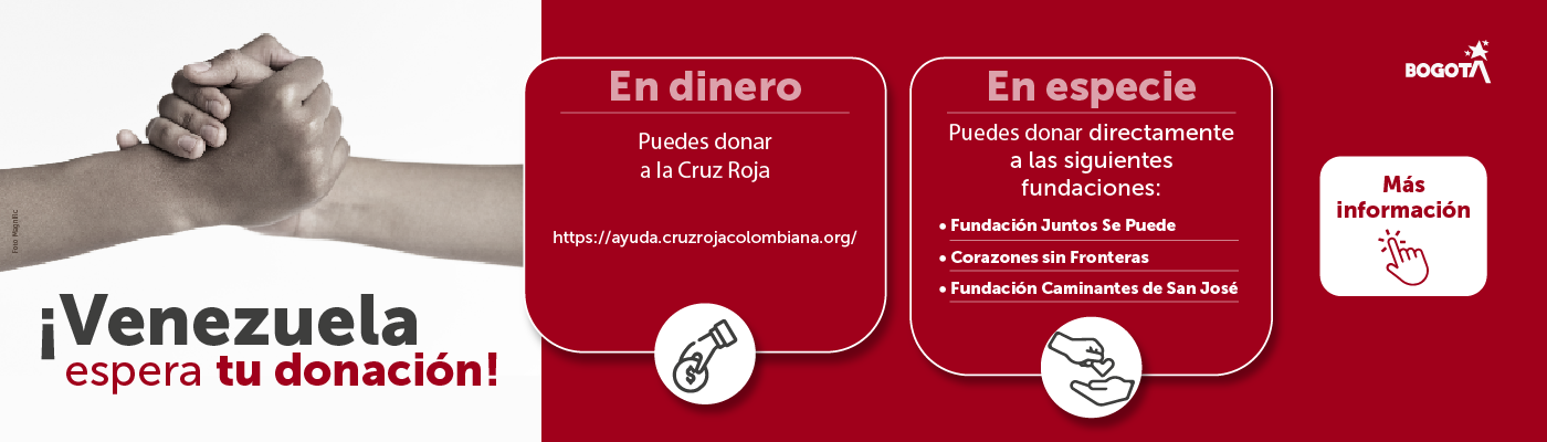 Venezuela espera tu donación 