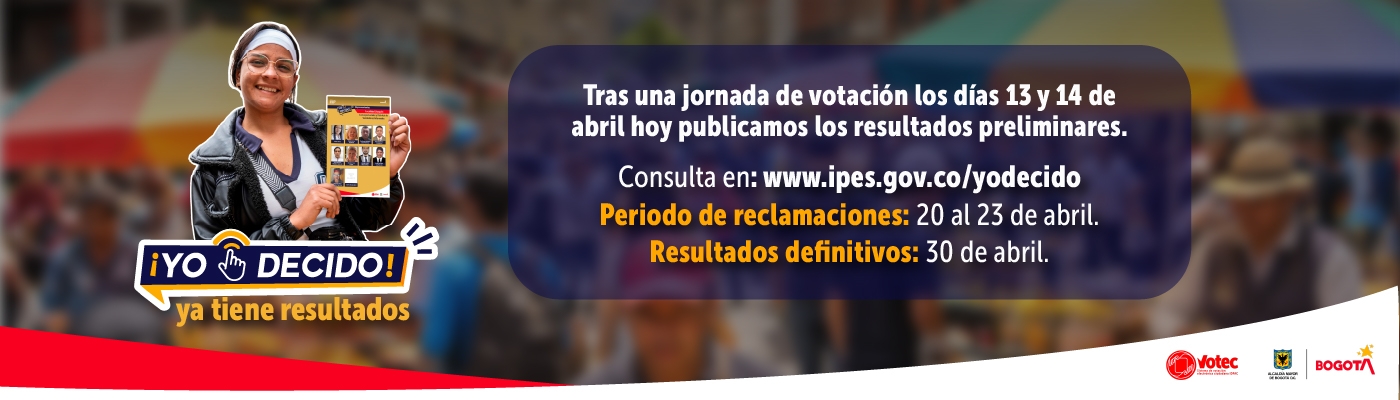 Banner del proyecto “Yo decido” ya tiene resultados - haz clic aquí