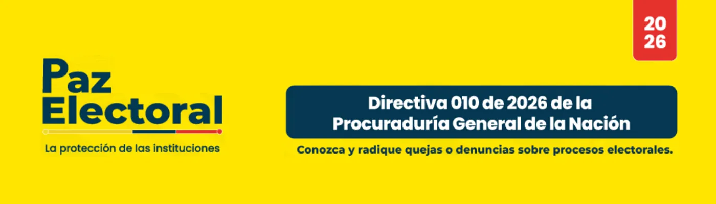 Pieza gráfica que lleva a la noticia sobre la Directiva 010 de 2026