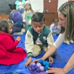 Con actividades lúdicas se celebró el mes d ela niñez en la vereda La Requilina