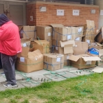 Entrega de dotaciones para colegios en Usme