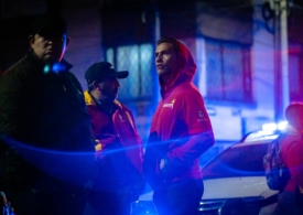 Funcionarios de la SDG acompañados de la Policia Nacional en operativo nocturno