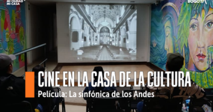 Cinemateca en la casa de la cultura de Barrios Unidos