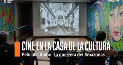 Cinemateca en la casa de la cultura de Barrios Unidos