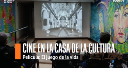 Cinemateca en la casa de la cultura de Barrios Unidos