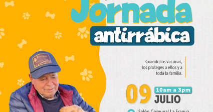 Jornada gratuita de vacunación antirrábica llega al barrio La Fragua
