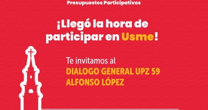 Diálogo General UPZ 59 Alfonso López