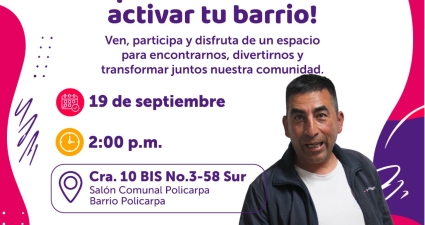 Recreolab llega al barrio Policarpa para darle juego a las ideas