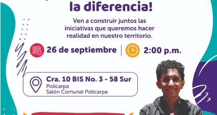 En Antonio Nariño, ¡Veci, tus ideas hacen la diferencia!