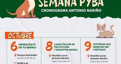 Semana PYBA en Antonio Nariño