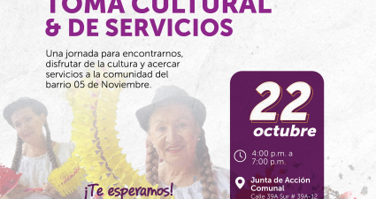  Toma Cultural y de Servicios en el barrio 05 de Noviembre