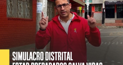 Simulacro Distrital en Usme 