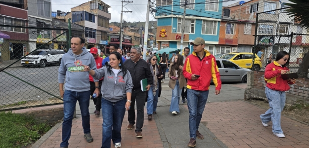 Obras viales se entregaron en Rafael Uribe Uribe en Bogotá
