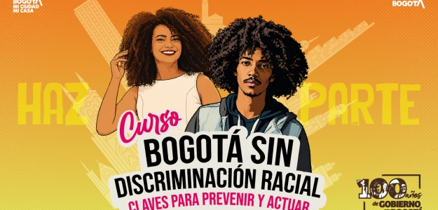Invitación Curso Bogotá sin Discriminación Racial