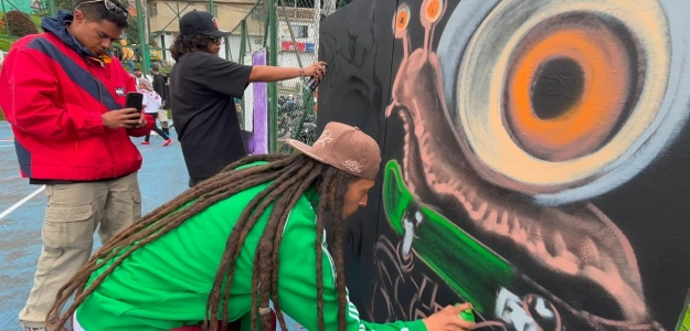 El Parque Bermúdez, en el barrio Los Laches, fue el escenario de la cuarta edición de Circuitos Artísticos al Parque