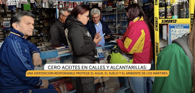 Así se promueve el cuidado ambiental en Los Mártires