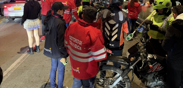 Operativo de Movilidad en La Calera