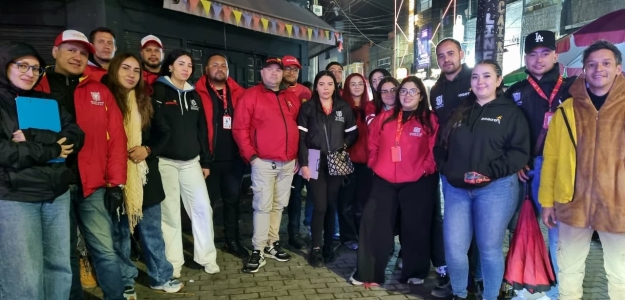 Antonio Nariño desplegó operativo de control para acompañar la celebración de Amor y Amistad en la Zona Rosa del Restrepo