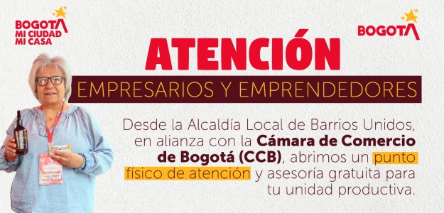 La Cámara de Comercio de Bogotá regresa a Barrios 