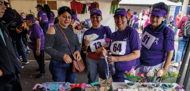 Conmemoración del 8M en Barrios Unidos