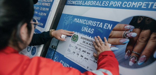 Suspenden dos estéticas en Tunjuelito por incumplir normatividad  