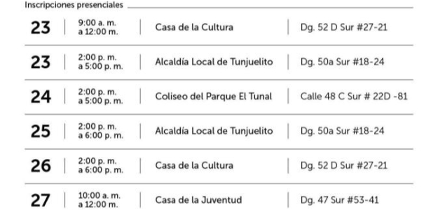 Fotografía relacionada con: Tunjuelito abre inscripciones para fortalecer iniciativas recreodeportivas de la comunidad