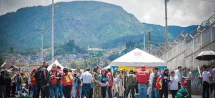 Recuperación espacio publico Santa Fe