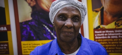 Pilar Hurtado, mujer partera del Kilombo Yumma