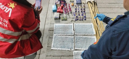 Más de 10 mil artefactos incautados en Bosa