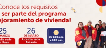 ¡convocatoria para mejorar tu vivienda!