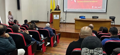 Capacitación sobre la Unidad de Transparencia, dirigida a las y los Personeros Locales de Bogotá. 