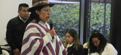 Carmen Chindoy, subdirectora de Asuntos para Comunidades Negra, Afro, Raizal y Palenquera