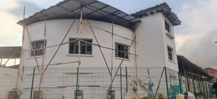 La Alcaldía Local de Antonio Nariño avanza con obras de cerramiento del CED Centenario