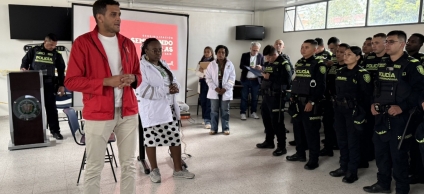 Integrantes de la Dirección de Asuntos Étnicos de la Secretaría de Gobierno